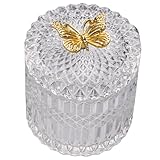 Boîtes à goûter pour la maison : en verre, le bocal de rangement est solide et peut vous servir longtemps. bocal de rangement décoratif et robuste