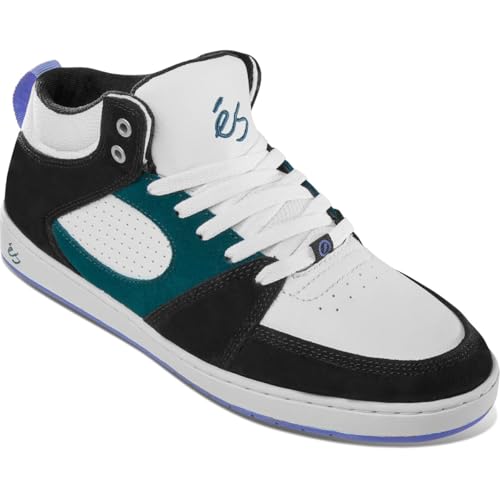 ES Skateboard Shoes Accel Slim Mid Black/White/Green