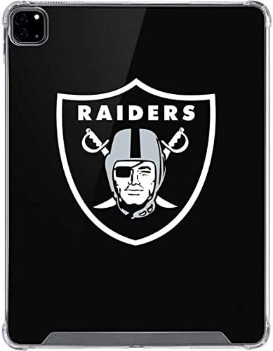 Skinit Clear Tablet Case Compatible with iPad Pro 12.9in (2020) - Officially Licensed NFL Las Vegas Raiders Large Logo Design