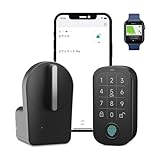 【上位モデル】CANDY HOUSE キャンディハウス スマートロック SESAME ５＋ セサミタッチPro 指紋認証 ICカードリーダー 暗証番号 Suica対応 PASMO対応 Apple watch Felica MIFAIR モバイルSuica 工事不要 取付カンタン 防犯対策