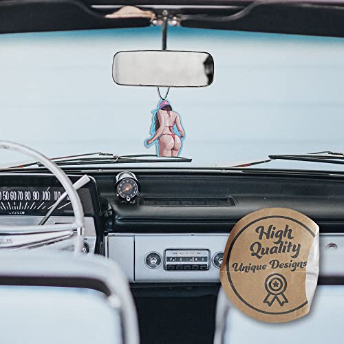 Image of Funny Naughty Unique Car Air Fresheners Scented With Premium Oils By Fresh Fresheners (Braziliana)
