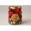PaperDirect Gold Embossed Holly Holiday Foil Seals, Self-Adhesive Stickers for Cards, Gifts, Crafts & Seasonal Mailings, Elegant Gold Foil Design with Red & Green Accents Pack of 32