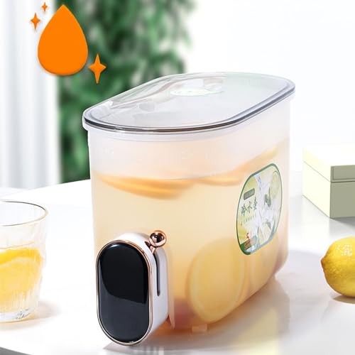 Distributeur de boissons avec robinet pour éviter les bouteilles renversées