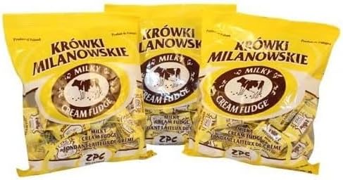 Krowki Milanowskie Milky Cream Fudge (300g/10.6oz) Pack of 3
