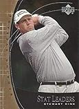 2001 Upper Deck Stat Leaders Golf #SL14 Stewart Cink Official UD Trading Card