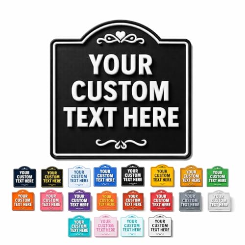 Custom Indoor/Outdoor Decorative Sign – 6"X6", 11"X11", Personalized PETG Sign,