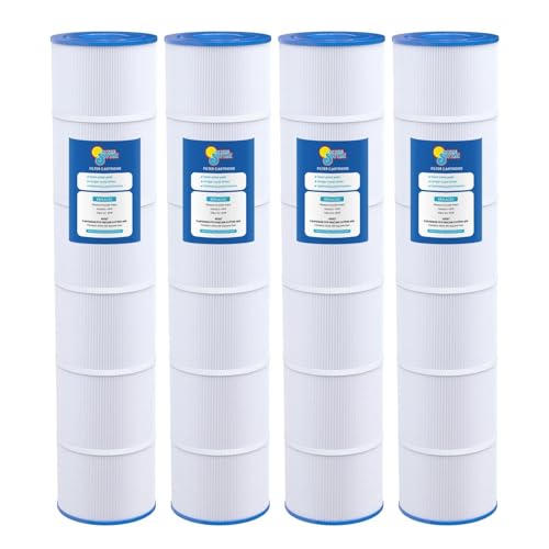 In The Swim Standard Pool Filter Cartridge 4-Pack Replacement for Pentair Clean & Clear Plus 520 CCP520 WP.TS1978-4P