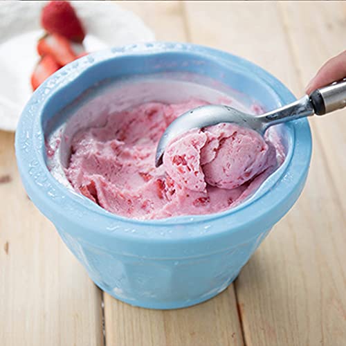 XYSQ Slush Maschine EIS, Double Eile Eimer Machen Köstliche Eiscreme Sorbets Und Gefrorene Joghurt Maker, Tragbarer… – Bild 6