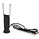 Clear TV Premium HD Digital Indoor Antenna - 50 Mile Range, Ditch Cable