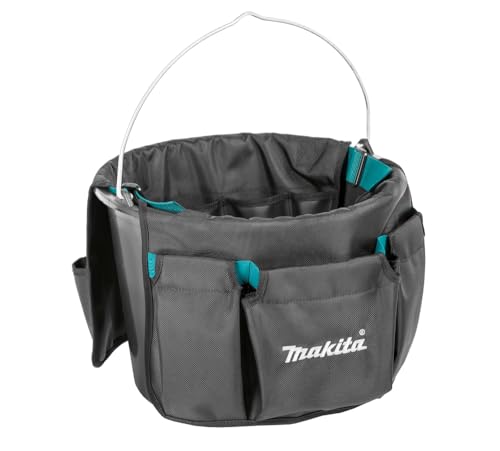 Seau de rangement MAKITA E05527 avec base étanche et poignée acier renforcée