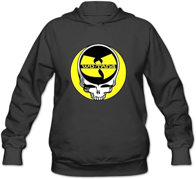 an Popular American Hip hop Collective Formed in Staten Island Print on Black Pullover Hoodie