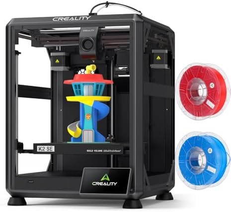 Creality K2 SE Impresora 3D con 2 Rollos filamento Hyper PLA RFID...