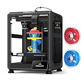 Creality K2 SE 3D-Drucker mit 2 Rollen Hyper PLA RFID-Filament (Farbe zufällig), 500 mm/s Hochgeschwindigkeitsdruck, 220 × 215 × 245 mm Bauraum, Auto-Leveling, Direktextruder, Stabiler Metallrahmen
