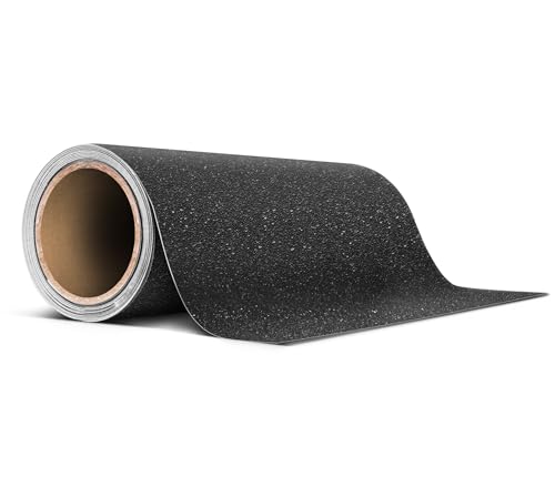 VViViD Black Indestructible Heavy-Duty Textured Vinyl Wrap Tape – Automotive Detailing, Grip Applications, Pinstriping & Anti-Slip Surfaces 12” x 15ft