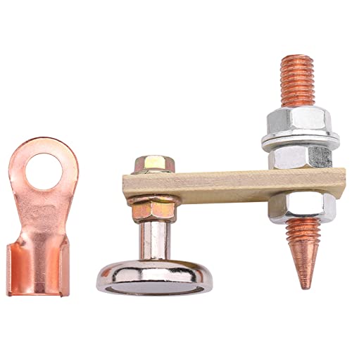 Pasuihcay Welding Magnet Tail Welding Stability - Strong Magnetism Large Suction.Single Absorbable Weight 3KG (1 Pcs), Yellow