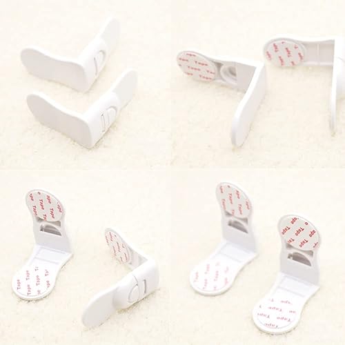 Miniatura 4 de 6 cerraduras de seguridad para niños, cerraduras de seguridad para cajones de bebé, cerraduras de armario, cerraduras de armario a prueba de bebés