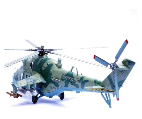 Mi-24 V helicóptero armado de aleación escala 1:72 modelo de avión sin desgaste 6