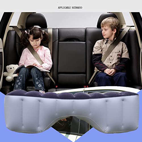 Colchão inflável para viagem de carro - Almofada de dormir para banco traseiro do carro - Cama inflá