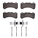 Dynamic Friction Company 3000 Ceramic Brake Pads and Hardware Kit
