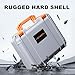 Drone Case for DJI Mini 2 SE: Waterproof Hard Travel Cases with Custom Foam for DJI Mini 4k/2 Fly Combo, Large Carrying Box for Drone, Batteries, Charger, Cable, Propeller & Accessories (Case Only)