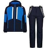 CMP Kinder Ski Set, royal blue, 128