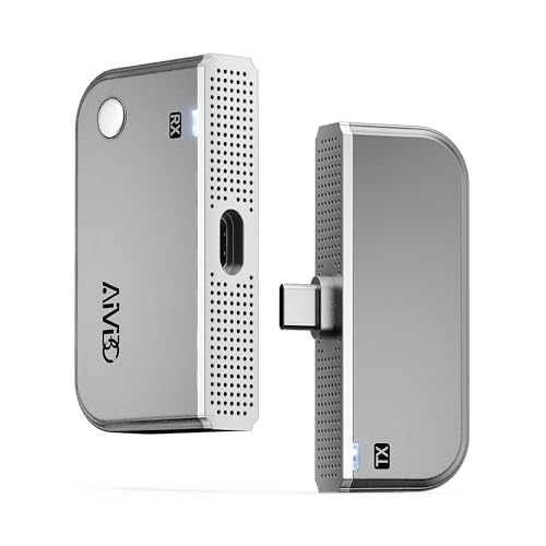 Image of 2026 Type-C Wireless HDMI Transmitter and Receiver, Plug&Play Wireless Screen Casting, 2-in-1 USB C HDMI Transmitter Kit, Mirror Video and Audio for Phone Laptop PC to TV Projector Monitor