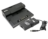  Original DELL Dockingstation \'E-Port Simple\' PR03X inkl. Netzteil PA-4E 130W, Unterstützung von 2 Flachbildschirmen