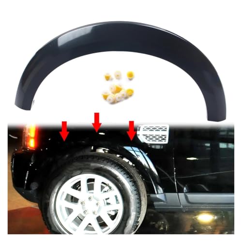 Extensiones de guardabarros para reparar el lado derecho de Land Rover Discovery 3 y 4 2
