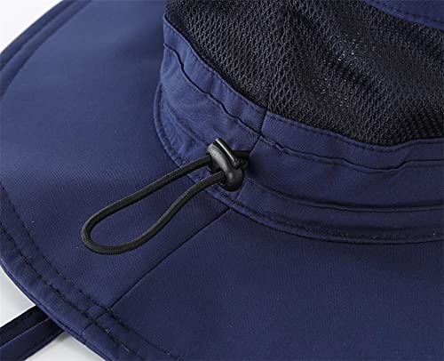 Connectyle Toddler Boy Bucket Sun Hat Upf 50+ Kids Quick Dry, Navy, 2-4T #TOP4