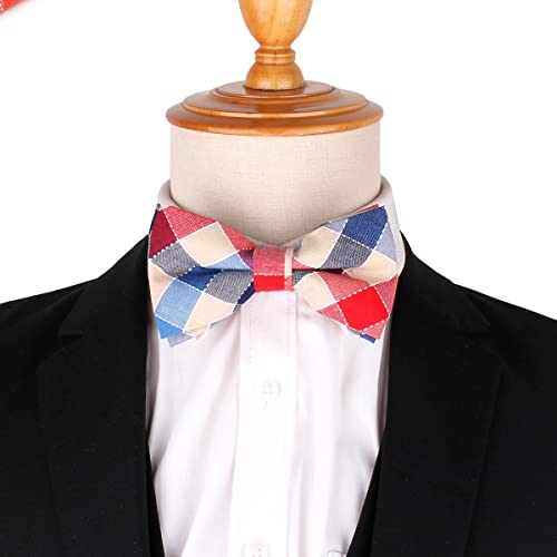 Bow Ties For Men Bow Tie Set Men 6 Packs Pre-Tied Bow Ties Gift Idea For Men And Boys (Bt/904) #TOP3