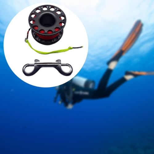 Equipo de buceo compacto de aleación de aluminio con clip de dos extremos 7