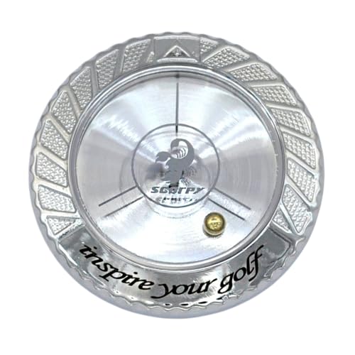 scorpy Golf Level Ball Marker with Metal Bead and Hat