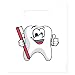 Practicon 1109638 Tootie Tooth Patient Care Bags (Pack of 100)
