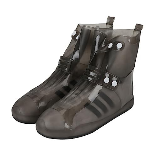 BELLIFFY Washable Overshoes Shoe Boot Covers Rainy Day Shoe Cover Foldable Overshoes Waterproof Reusable Overshoes Reusable Boots Cover Waterproof Wellies Overshoes Reusable Waterproof