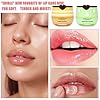 6 PCS Bee Lip Balm Honey Pot,Honey Lip Balm Lip Mask,Propolis Moisturizing Lip Sleeping Mask Reduces Lip Lines,Hydrating Prevention Dry and Cracked Lip Scrubs Exfoliator #6