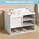 ASelected Schreibtisch Organizer mit 3 Schubladen, Büro Organizer, Desk Organizer, Multifunktionaler Organizer für Schreibtisch Schule Home Office
