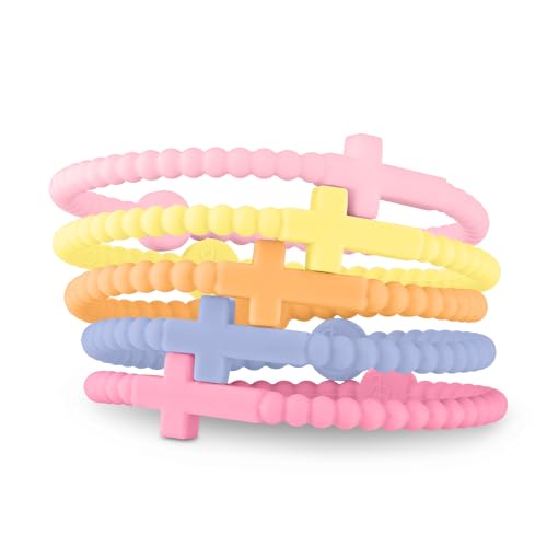 Image of Ryan & Rose Jesus Bracelets - Cross Silicone Bracelet