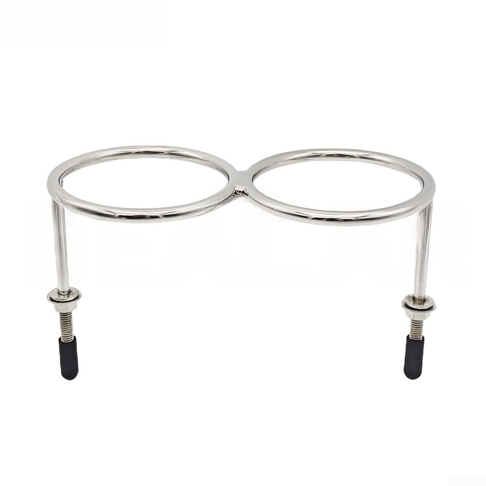 Portavasos Marino Doble para acero Inoxidable 10.5cm Portavasos