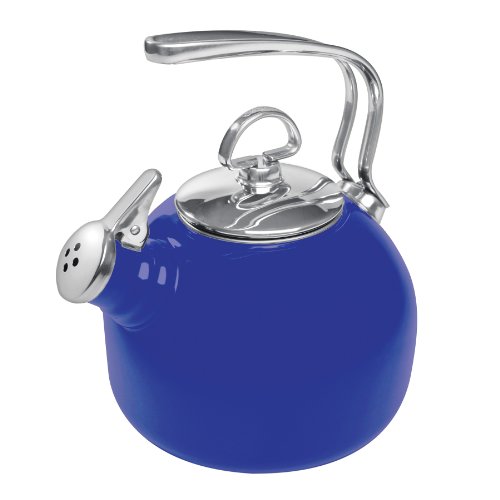 Chantal Enamel On Steel Classic Teakettle, Indigo...