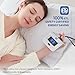 Sealy 3M Scotchgard Heated Mattress Pad | Quilted Cotton Electric Bed Warmer with 10 Heat Setting Dual Controller | 1-12 Hours Auto Shut Off | 17