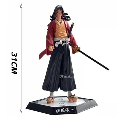 Image of PINAKA Anime Demon Slayer Kisatsutai Series Tsugikuni Yoriichi 30CM PVC Action Figure Model Collectible Figure