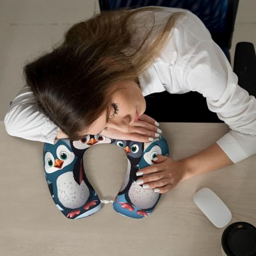 Almohada de viaje espuma viscoelástica 30 cm tamaño único miniatura 7