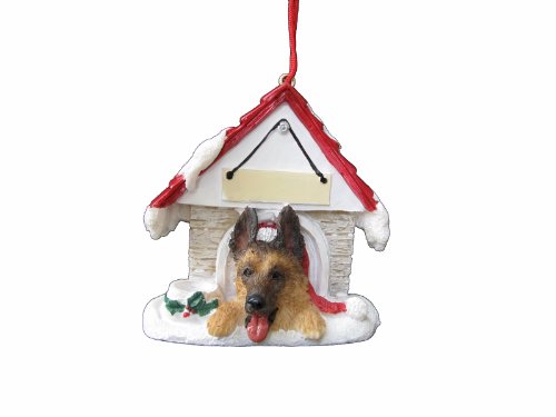 German Shepherd Ornament A Great Gift For German Shepherd Owners Hand Painted and Easily Personalized 