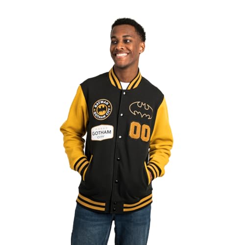 Bioworld Batman Adult Unisex Varsity Jacket