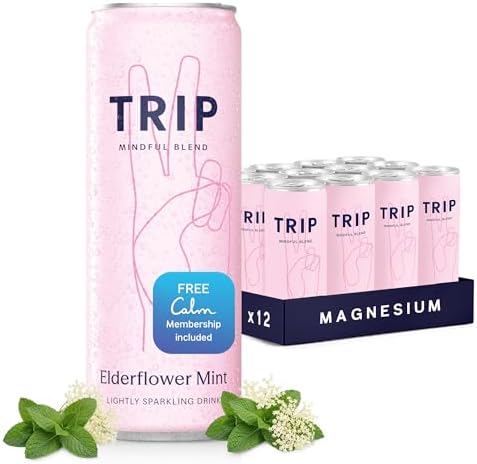 Amazon.com : TRIP Lightly Sparkling Adaptogen Drink, Non Alcoholic ...