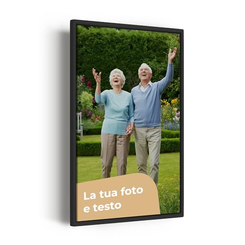 Cimpress Tela personalizzata, foto su tela con cornice, personalizza con