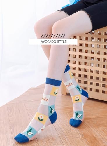 Image of Women's Ankle Socks for Casual & Sports Multicolor Odour Free Fancy Multi design Socks Pack