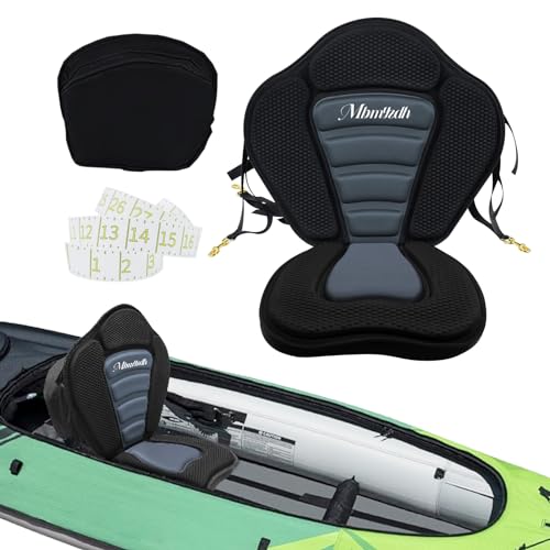 Deluxe Padded Kayak Seats 1 Pack - Premium Shockproof Seats