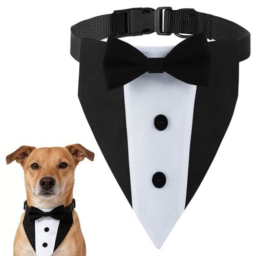 Disfraz de Tuxedo para Perros CoguZed Talla Mediana a Grande
