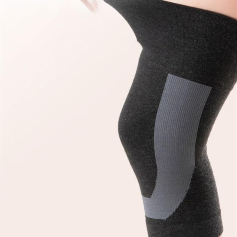 Exercise, protection Knee Pads Warm Thin Wormwood Heating Joints Women Men Sports Knee for Fitness, cycling, running, playing football